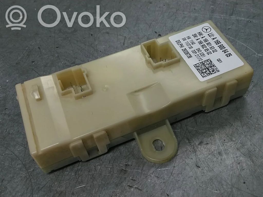 Mercedes-Benz GLE (W166 - C292) Sterownik / Moduł elektrycznej klapy tylnej / bagażnika 
