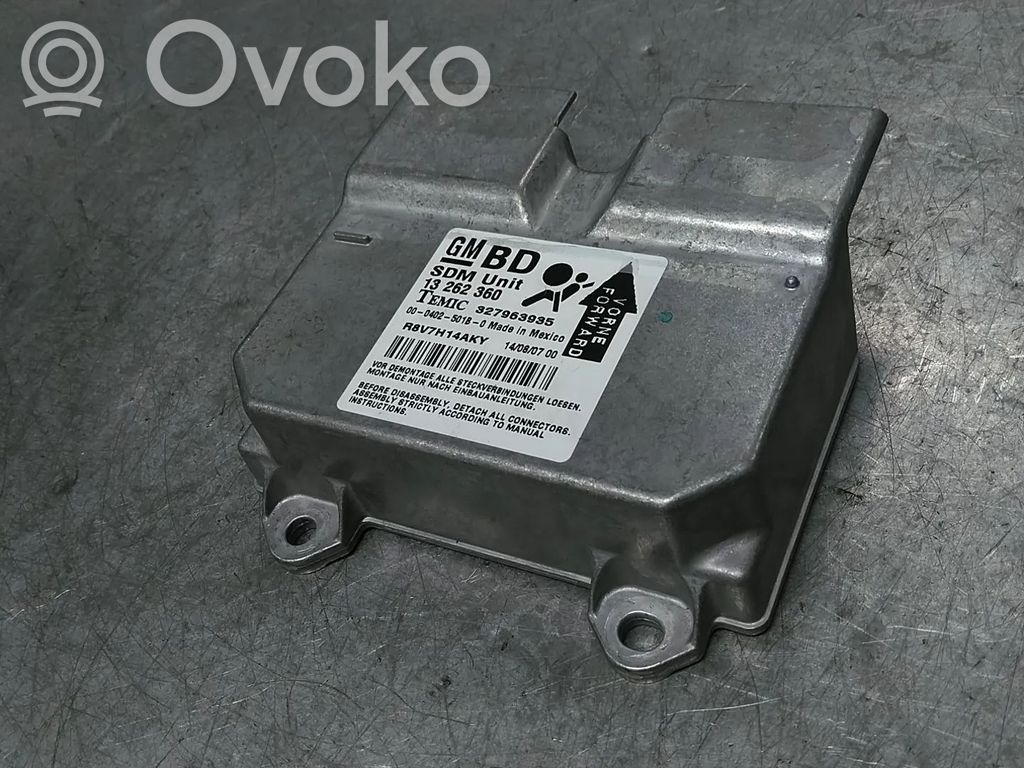 Opel Corsa D Airbag control unit/module 