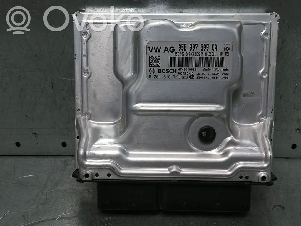 Engine control unit/module   05E907309CA,0261S107KJ,05E906019CM,05E906019CM5H0,DXDB