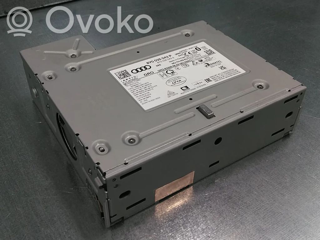 Audi A3 8Y Console centrale, commande de multimédia l'unité principale 