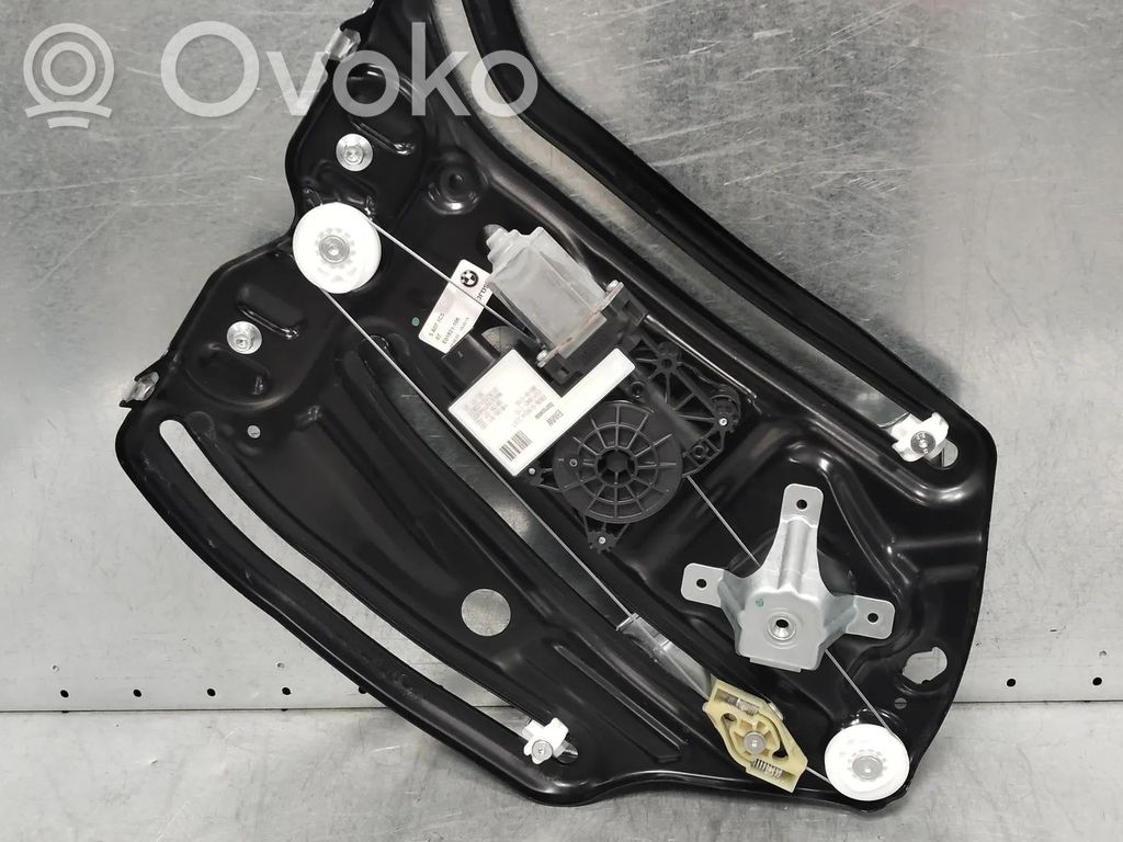 BMW 4 G22 G23 G24 G26 Mechanizm podnoszenia szyby tylnej bez silnika 