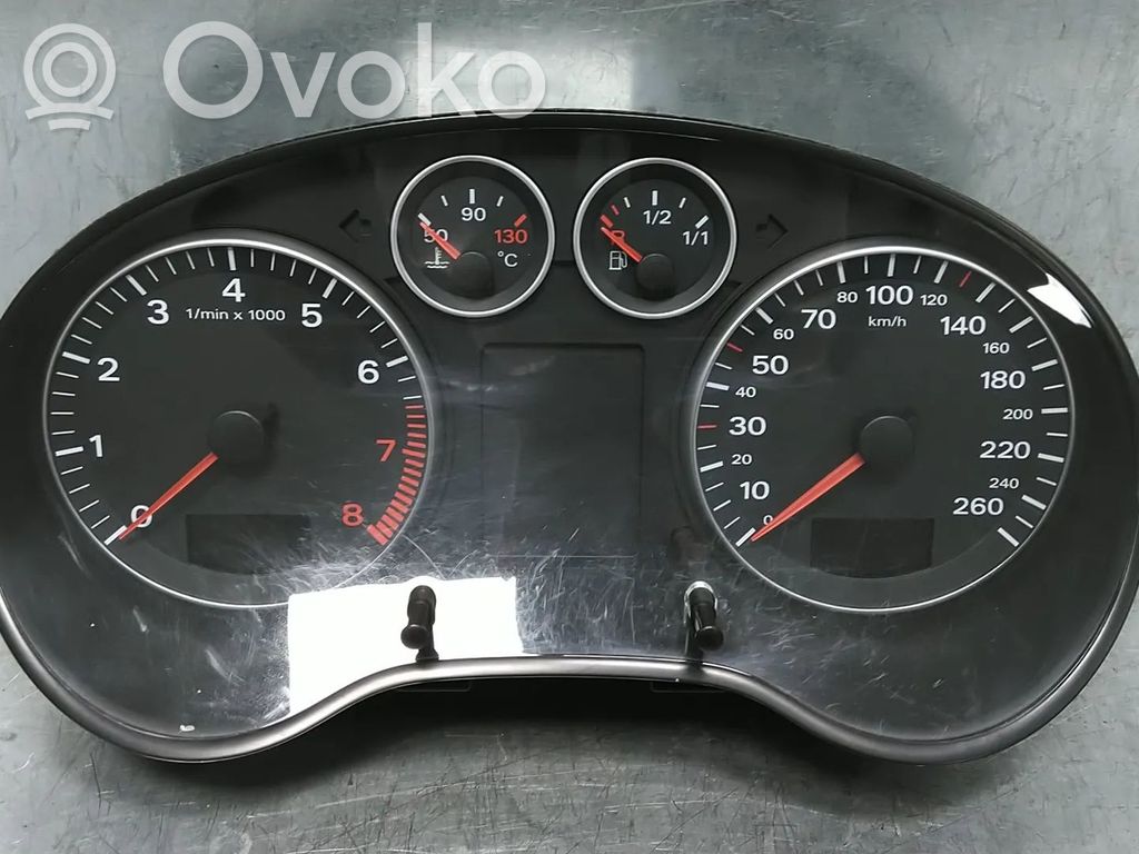 Audi A3 S3 8P Tachimetro (quadro strumenti) 