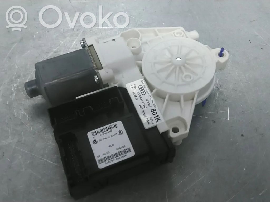Audi A3 S3 8P Silnik regulatora szyby drzwi przednich