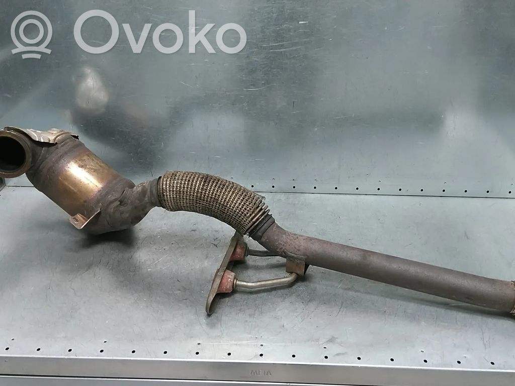 Volkswagen Polo VI Marmitta/silenziatore 