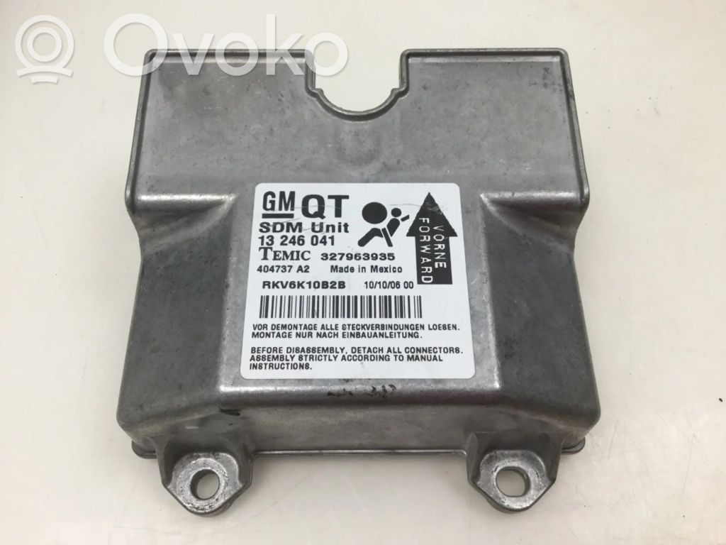Opel Astra H Airbag control unit/module 