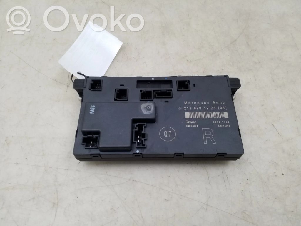 Mercedes-Benz E W211 Door control unit/module 