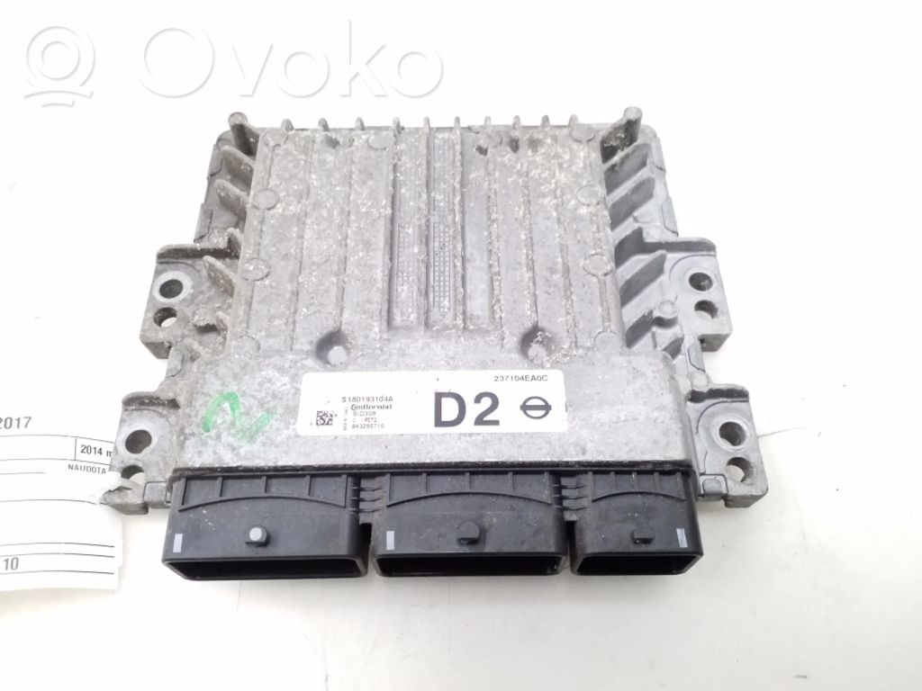 Nissan Qashqai Engine control unit/module 