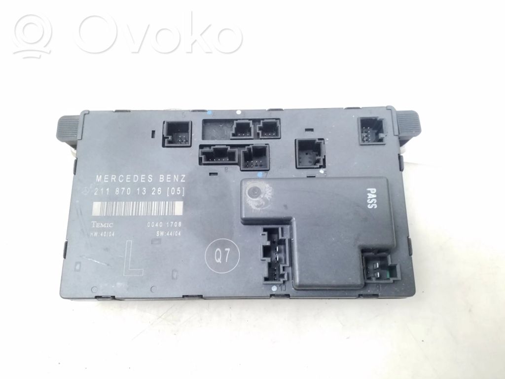 Mercedes-Benz E W211 Door control unit/module 