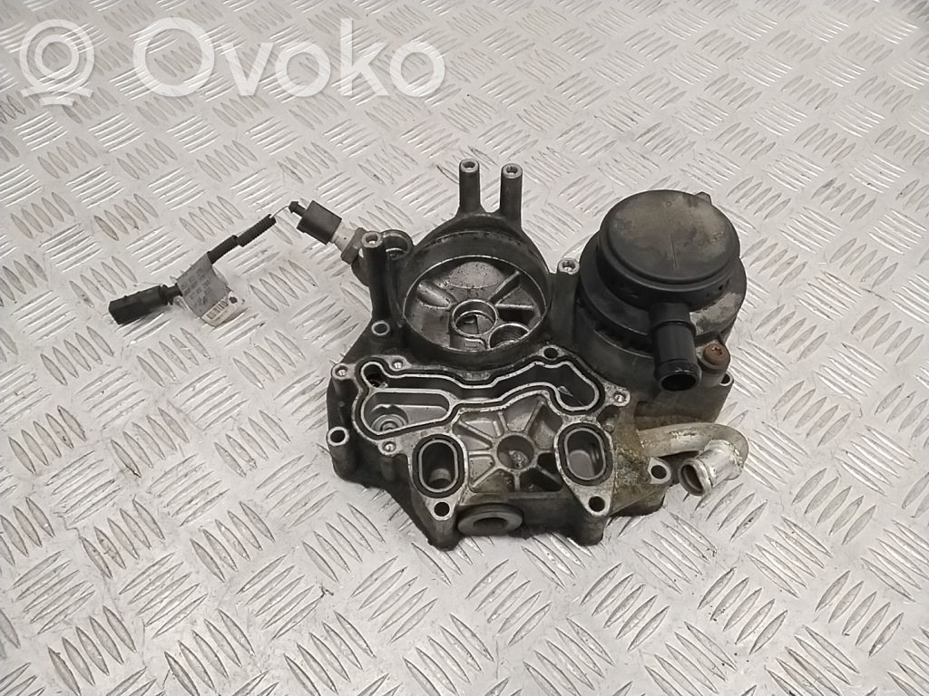 Audi A4 S4 B8 8K Oil filter mounting bracket 