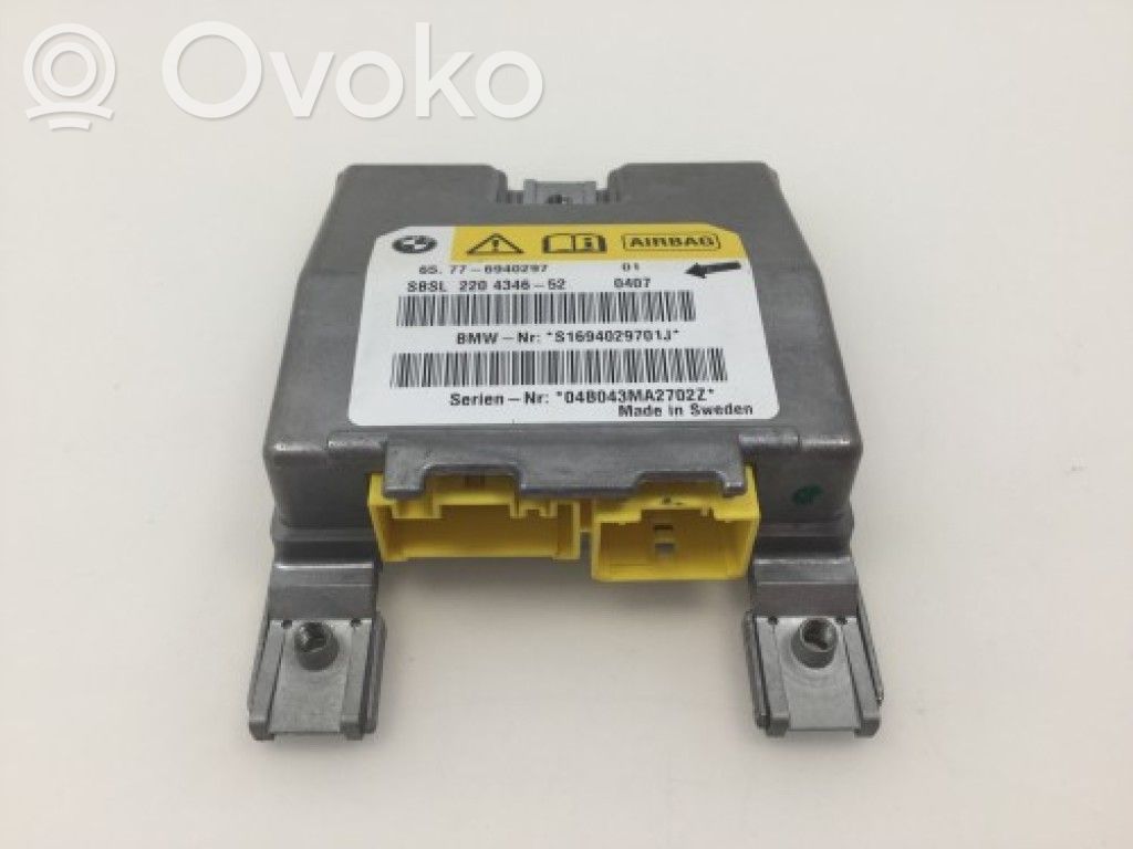 BMW 5 E60 E61 Airbag control unit/module 