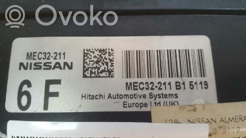 Nissan Almera N16 Engine control unit/module 
