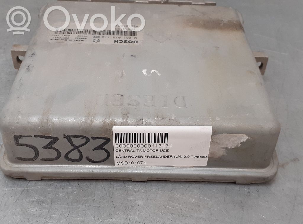 Land Rover Freelander Unitate/modul de control motor 