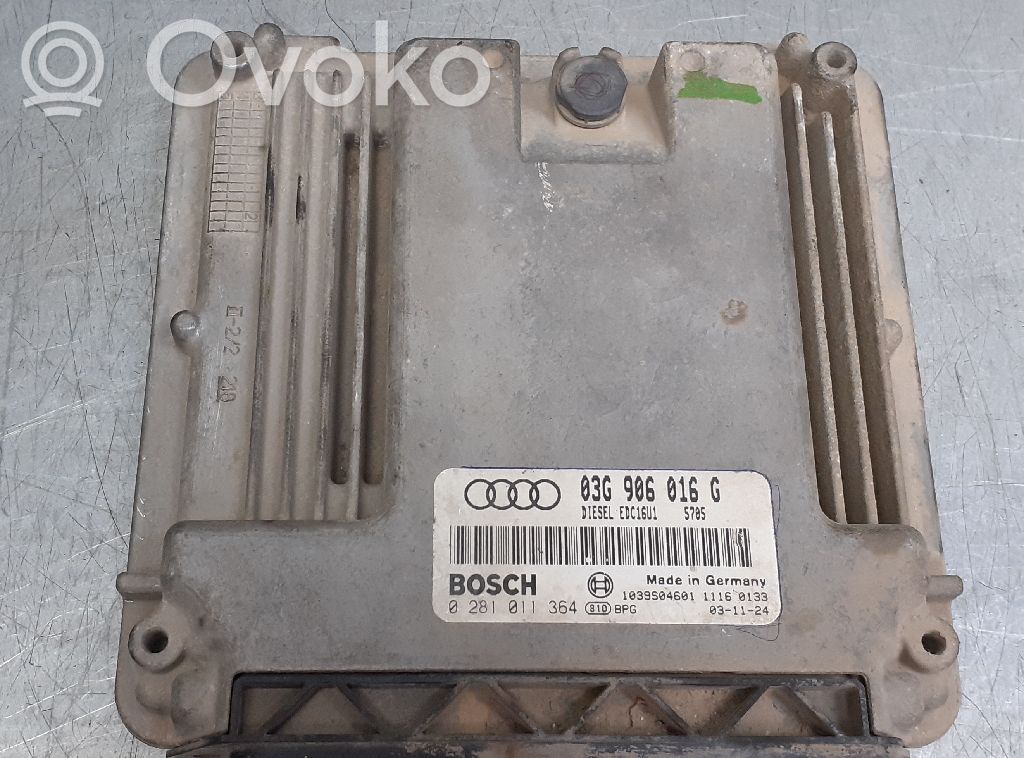 Unidad de control/módulo del motor   03G906016GJ