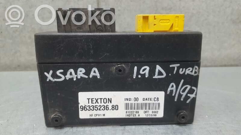 Citroen Xsara Unidad de control/módulo del bloqueo de puertas 