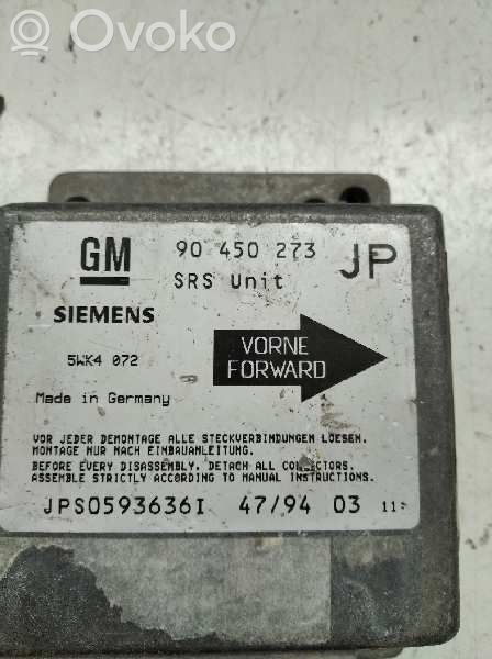 Centralina/modulo airbag   90450273