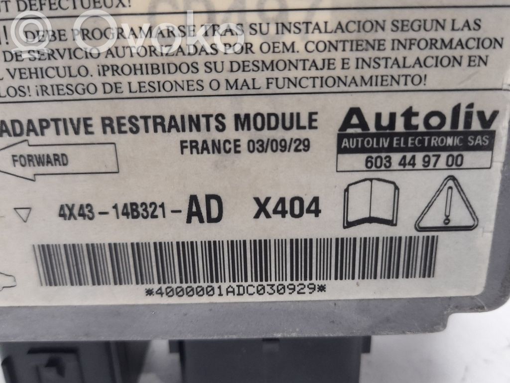 Airbagsteuergerät   4X4314B321AD