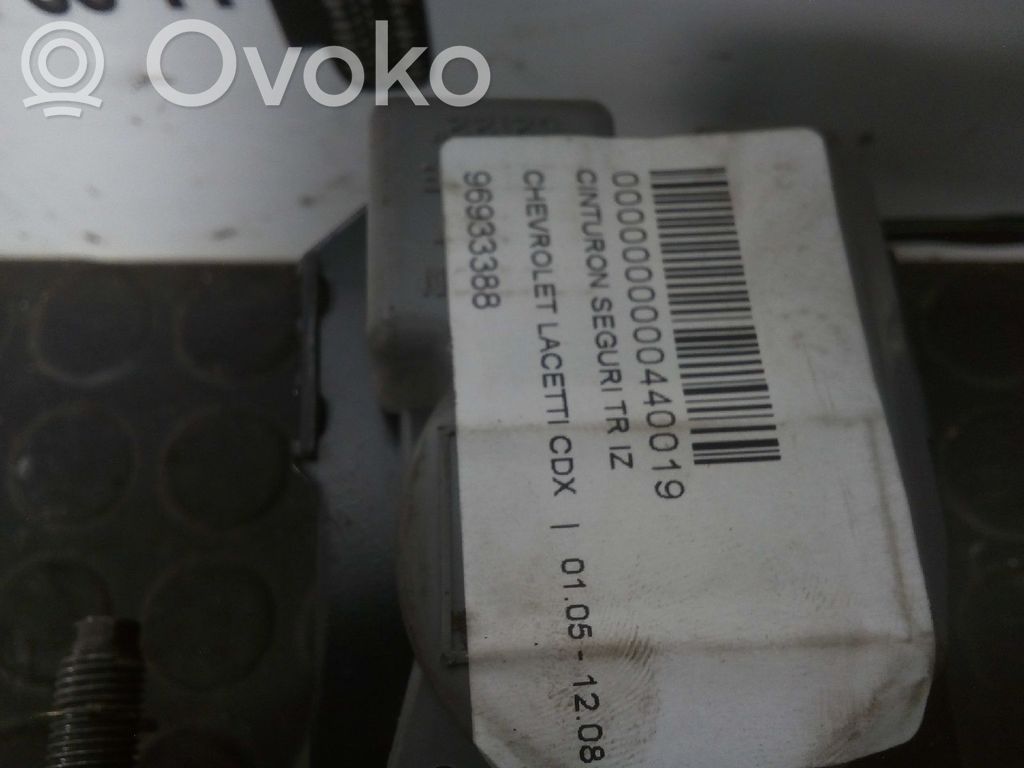 Chevrolet Lacetti Pas bezpieczeństwa fotela tylnego 