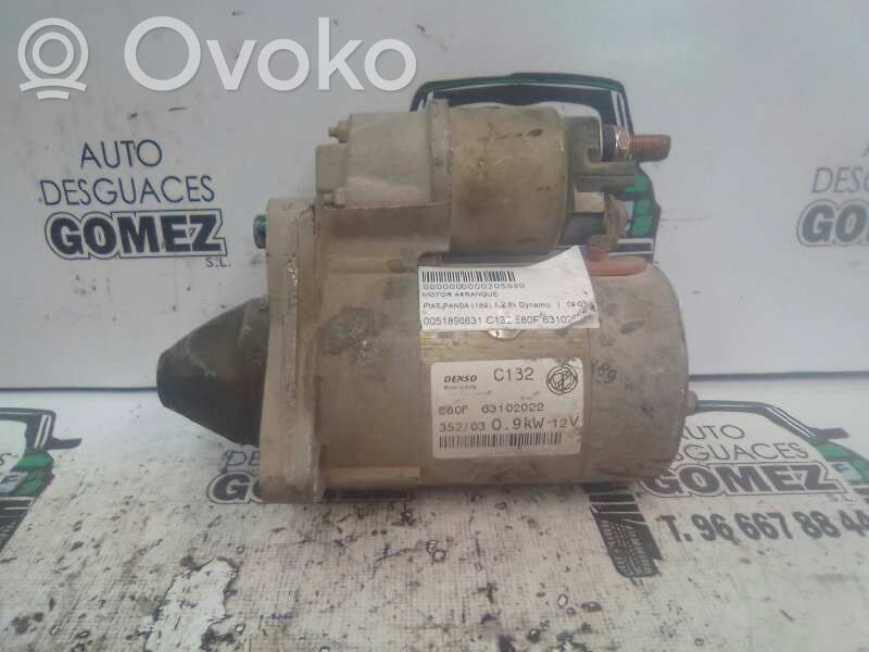 Fiat Panda II Motor de arranque 