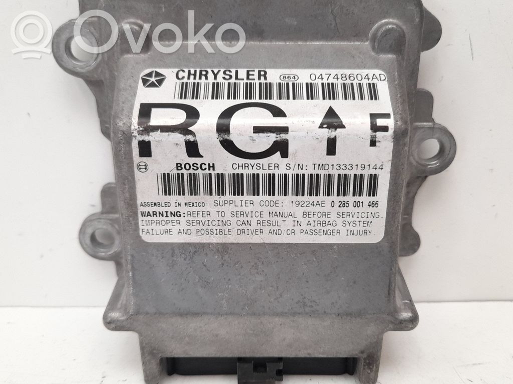 Airbag control unit/module   04748604AD