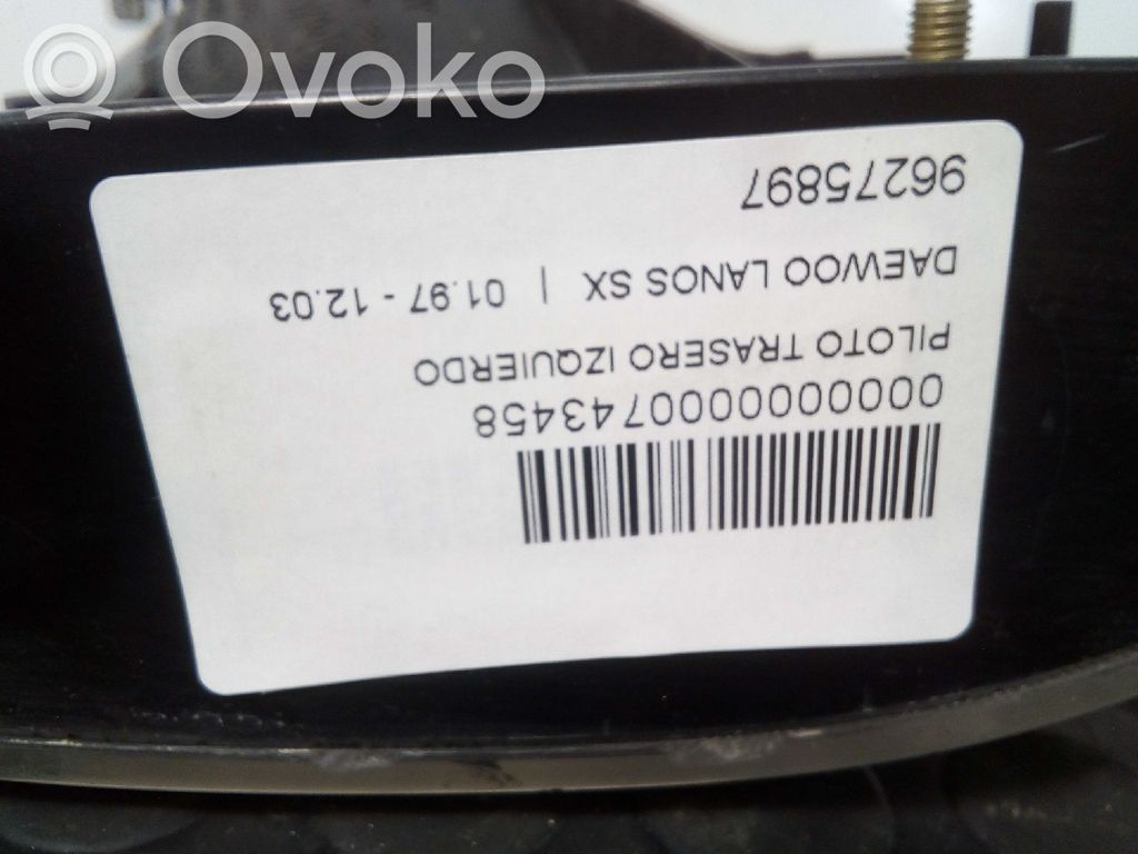 Daewoo Lanos Takaluukun takavalot 