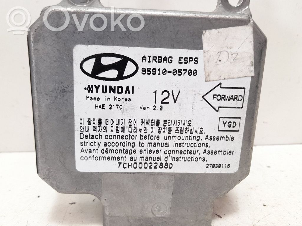 Hyundai Atos Classic Centralina/modulo airbag