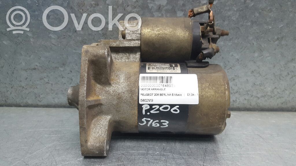 Peugeot 206 Electromotor 
