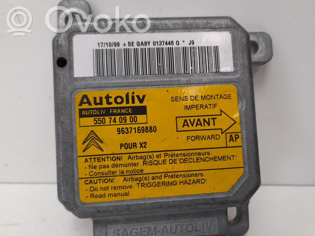 Citroen Xantia Centralina/modulo airbag
