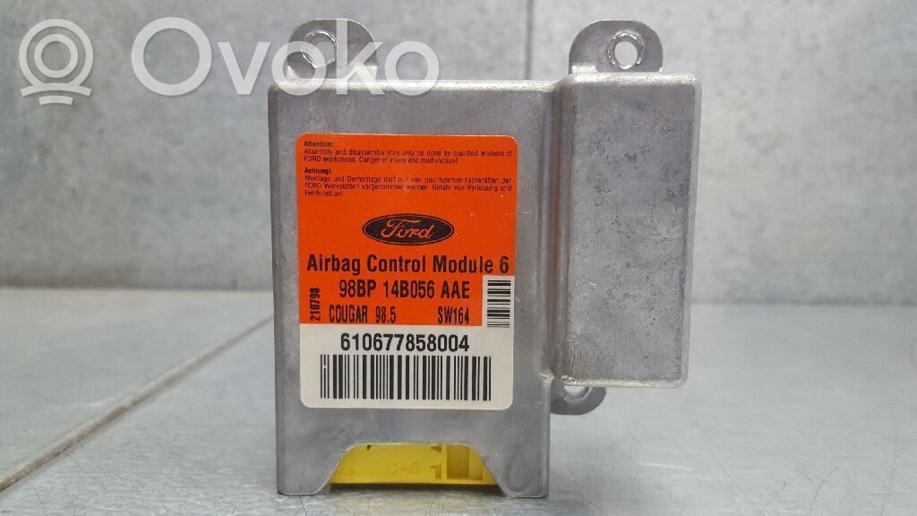 Unidad de control/módulo del Airbag   98BP14B056AAE