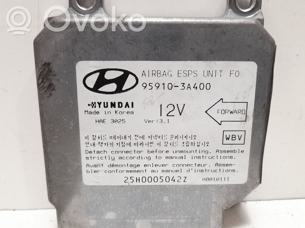 Centralina/modulo airbag   959103A400