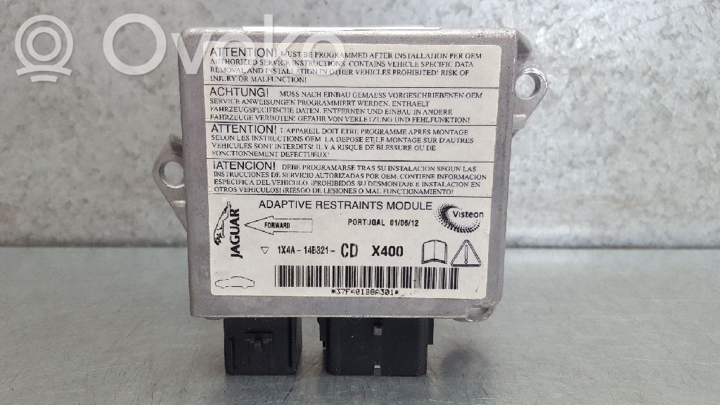 Module de contrôle airbag   1X4A14B321CD