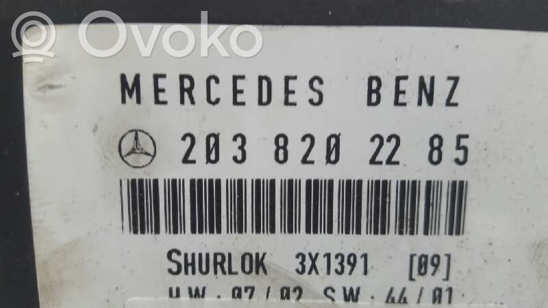 Mercedes-Benz C W203 Centralina/modulo chiusura centralizzata portiere