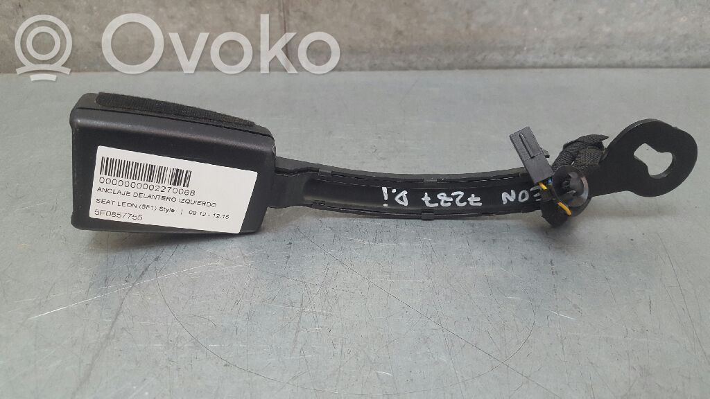 Seat Leon (5F) Fibbia della cintura di sicurezza anteriore