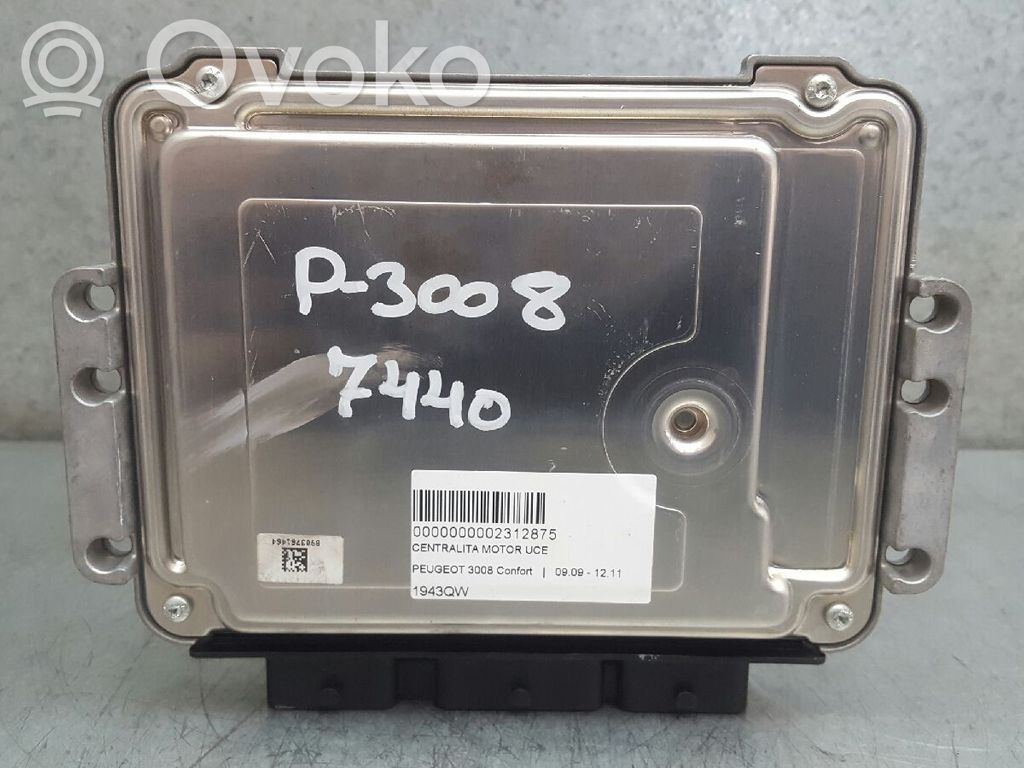 Peugeot 3008 I Unitate/modul de control motor 