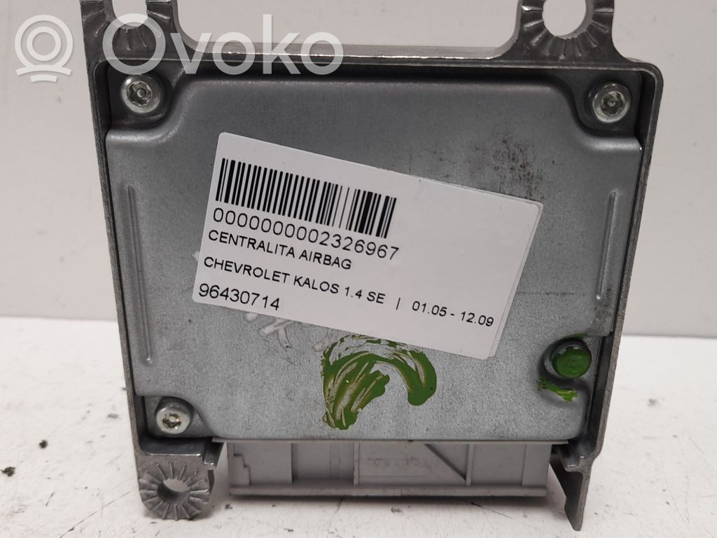 Module de contrôle airbag   96430714