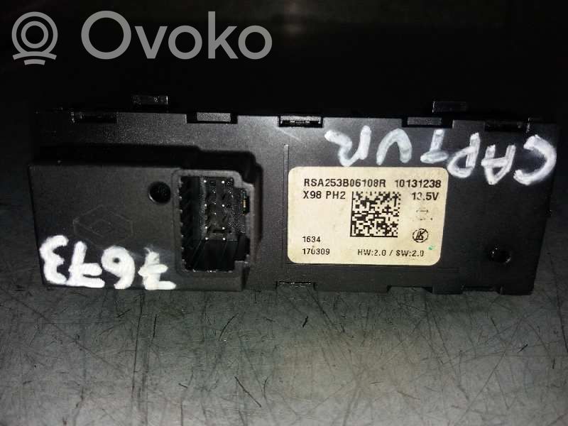 Renault Captur Multifunctional control switch/knob 