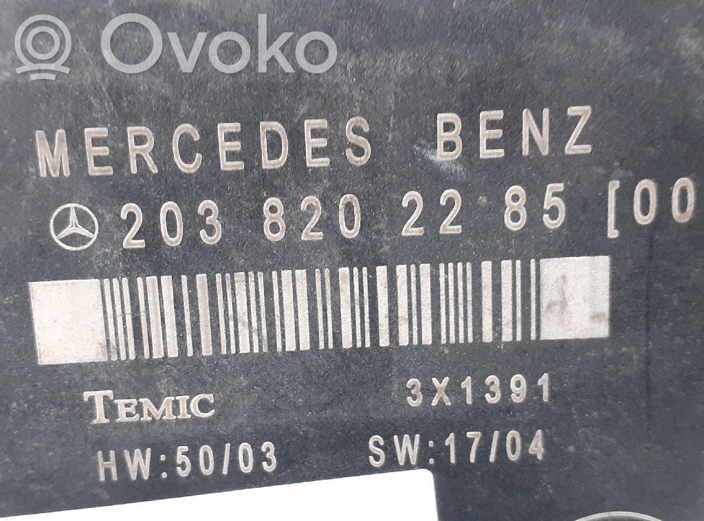 Mercedes-Benz C W203 Unitate/modul de comandă închidere centralizată