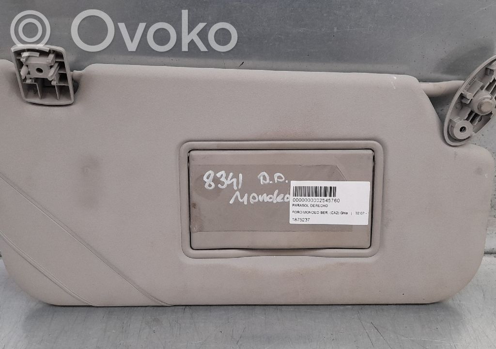 Ford Mondeo MK IV Aletta parasole 