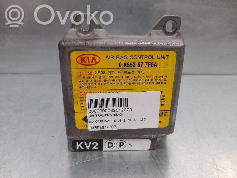 Centralina/modulo airbag   0K553677F0A