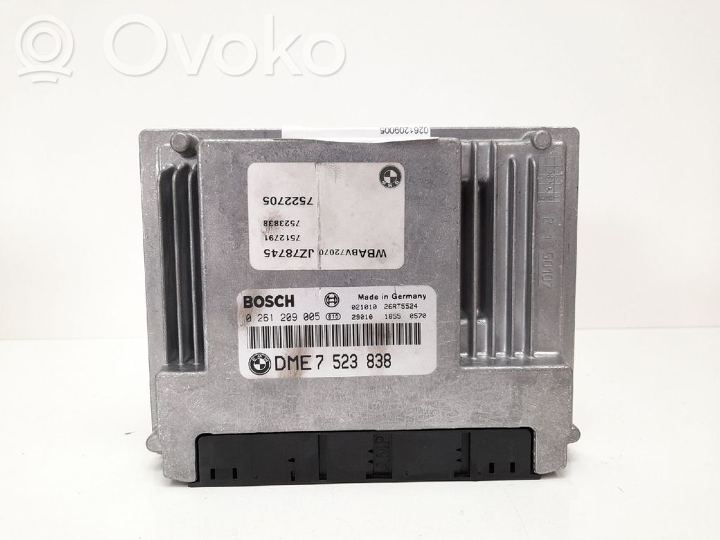 Unidad de control/módulo del motor   7523838