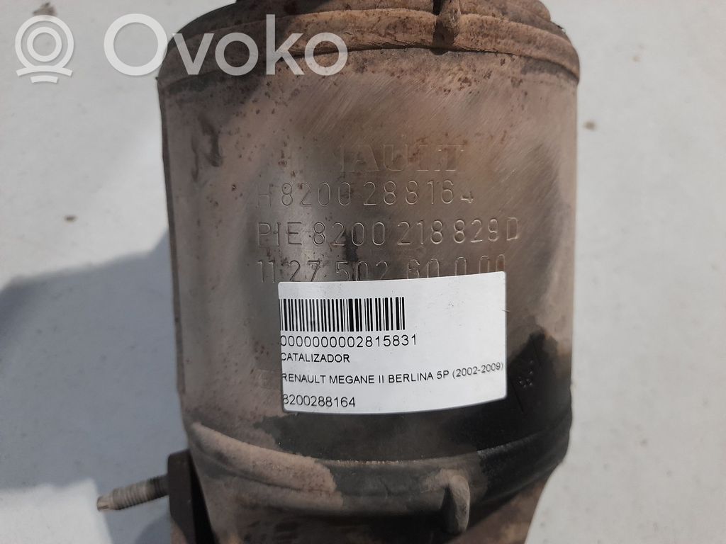 Renault Megane II Filtr cząstek stałych Katalizator / FAP / DPF 