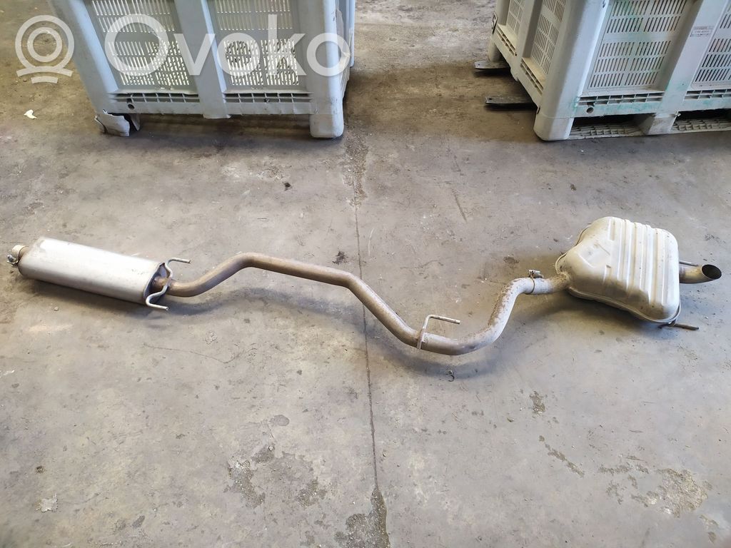 Opel Vectra C Tłumik tylny / Końcowy / Wydech 