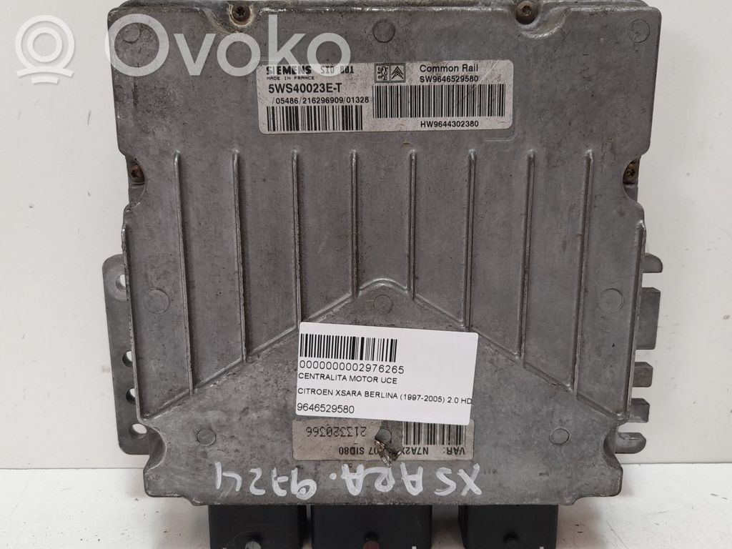 Engine control unit/module   9646529580