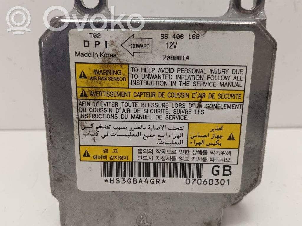 Daewoo Kalos Airbag control unit/module 
