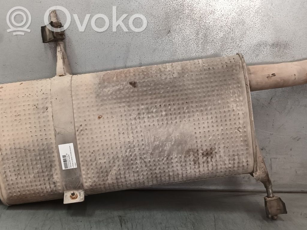 Citroen C4 Grand Picasso Silencieux arrière / tuyau d'échappement silencieux