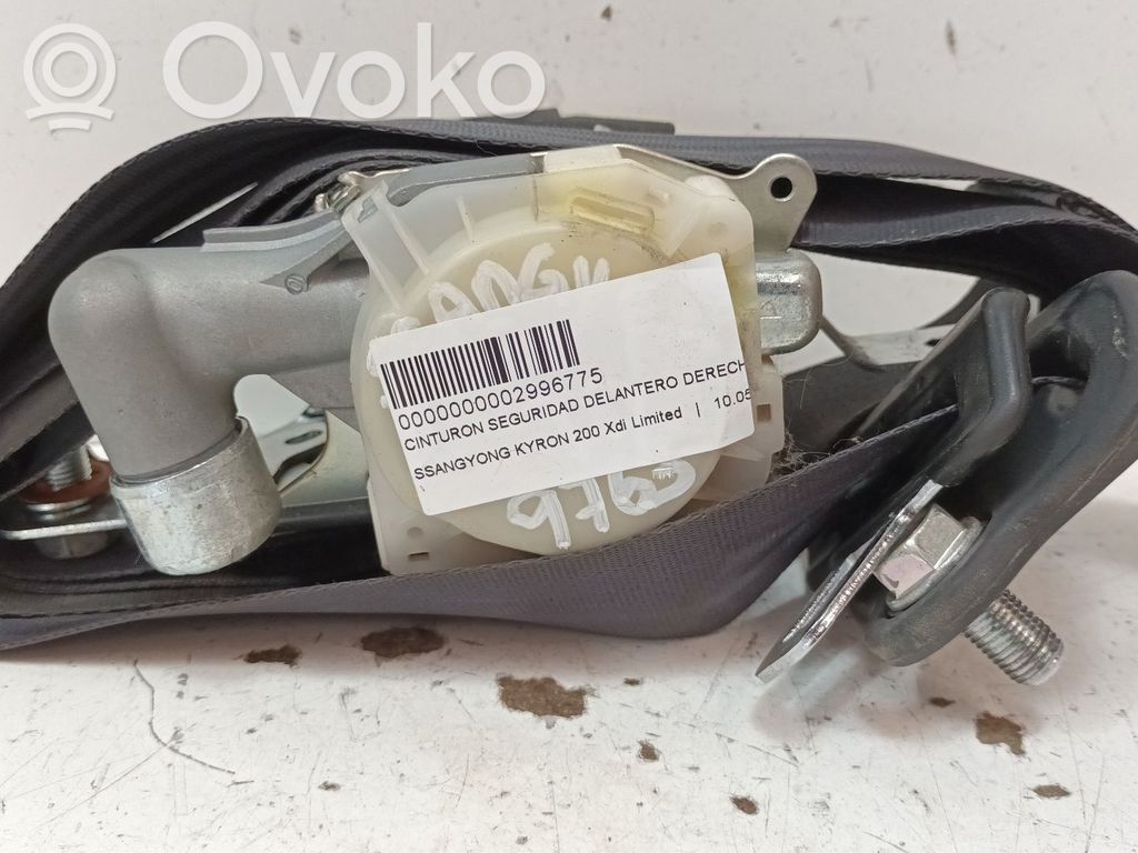 Ceinture de sécurité avant
