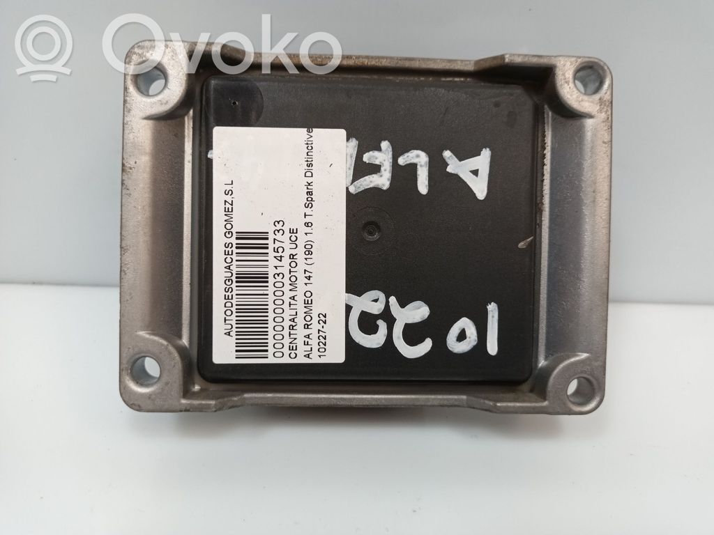 Alfa Romeo 147 Unitate/modul de control motor 