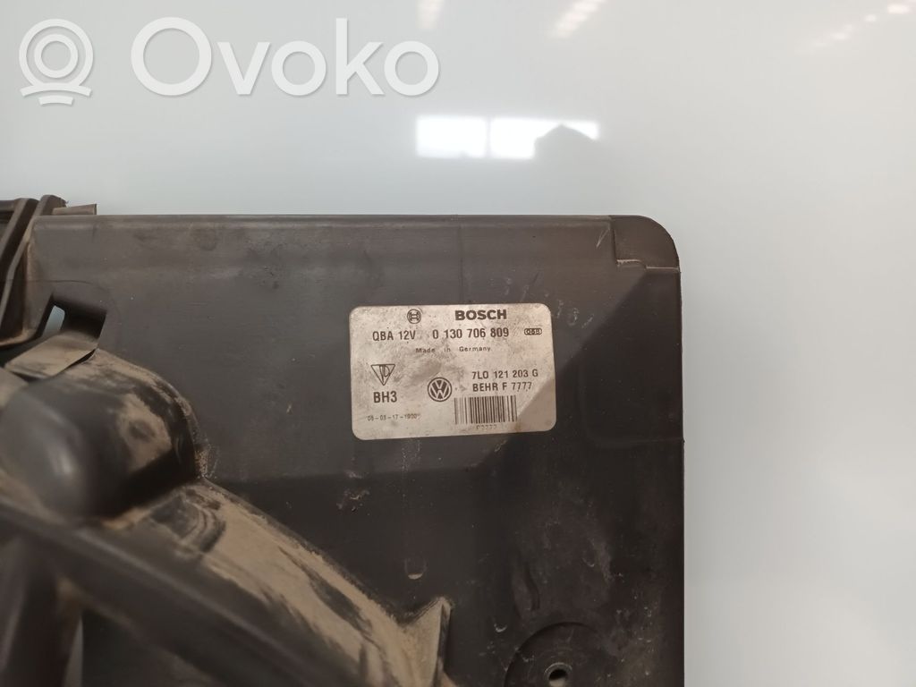 Volkswagen Touareg I Ventilatore di raffreddamento elettrico del radiatore