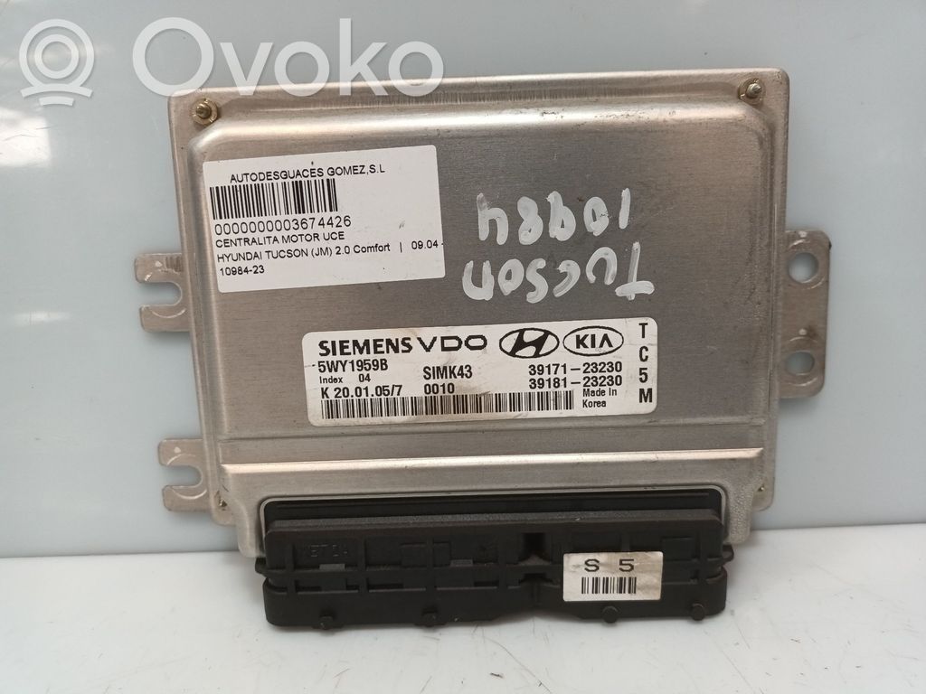 Hyundai Tucson JM Engine control unit/module 
