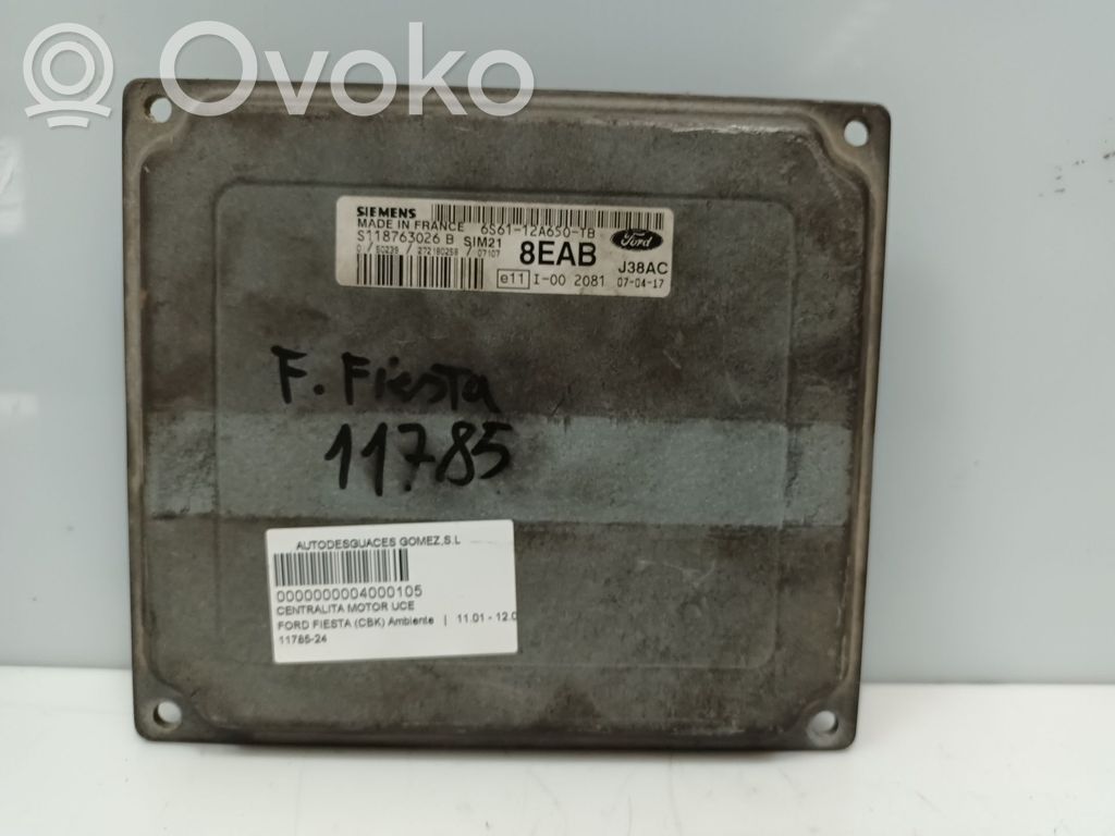 Ford Fiesta Engine control unit/module 