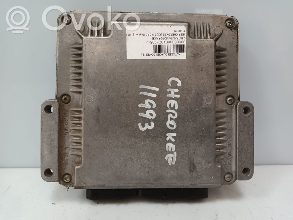 Jeep Cherokee III KJ Engine control unit/module 